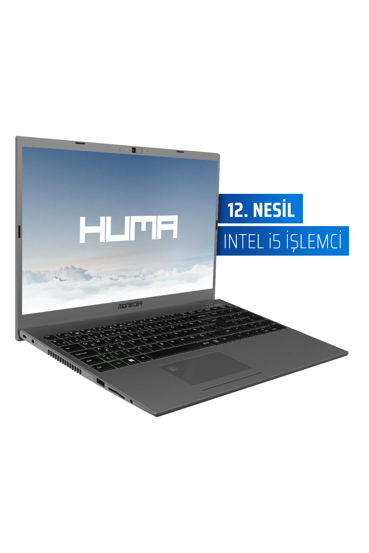 MONSTER Huma H5 V4.1.13 Intel Core I5-1235u 16gb Ram 500 Gb Ssd Windows 11 Pro 15,6" Fhd Bilgisayar