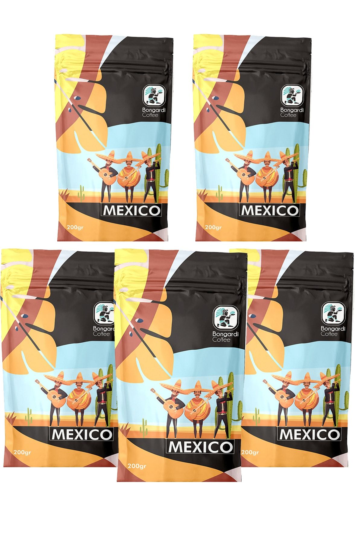 Bongardi Coffee 5x200 gram Mexico Filtre Kahve