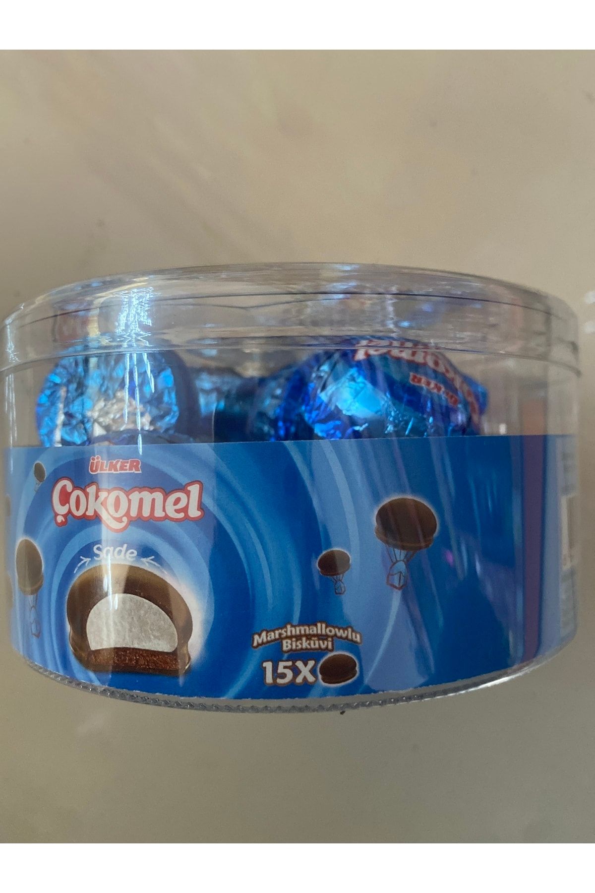 Ülker Çokomel 15 Adet Sade