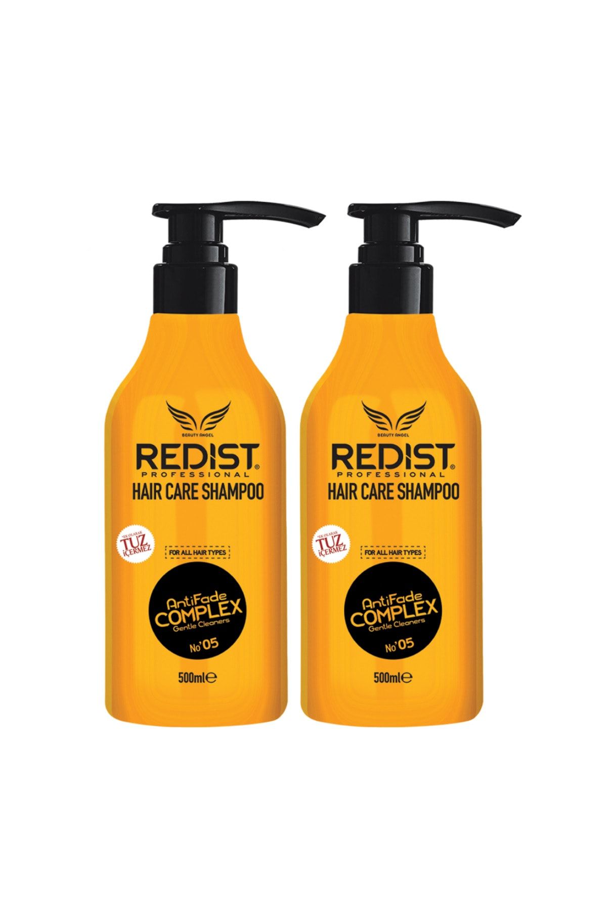 Redist Tuzsuz Saç Şampuanı 500 ml 2'li Paket