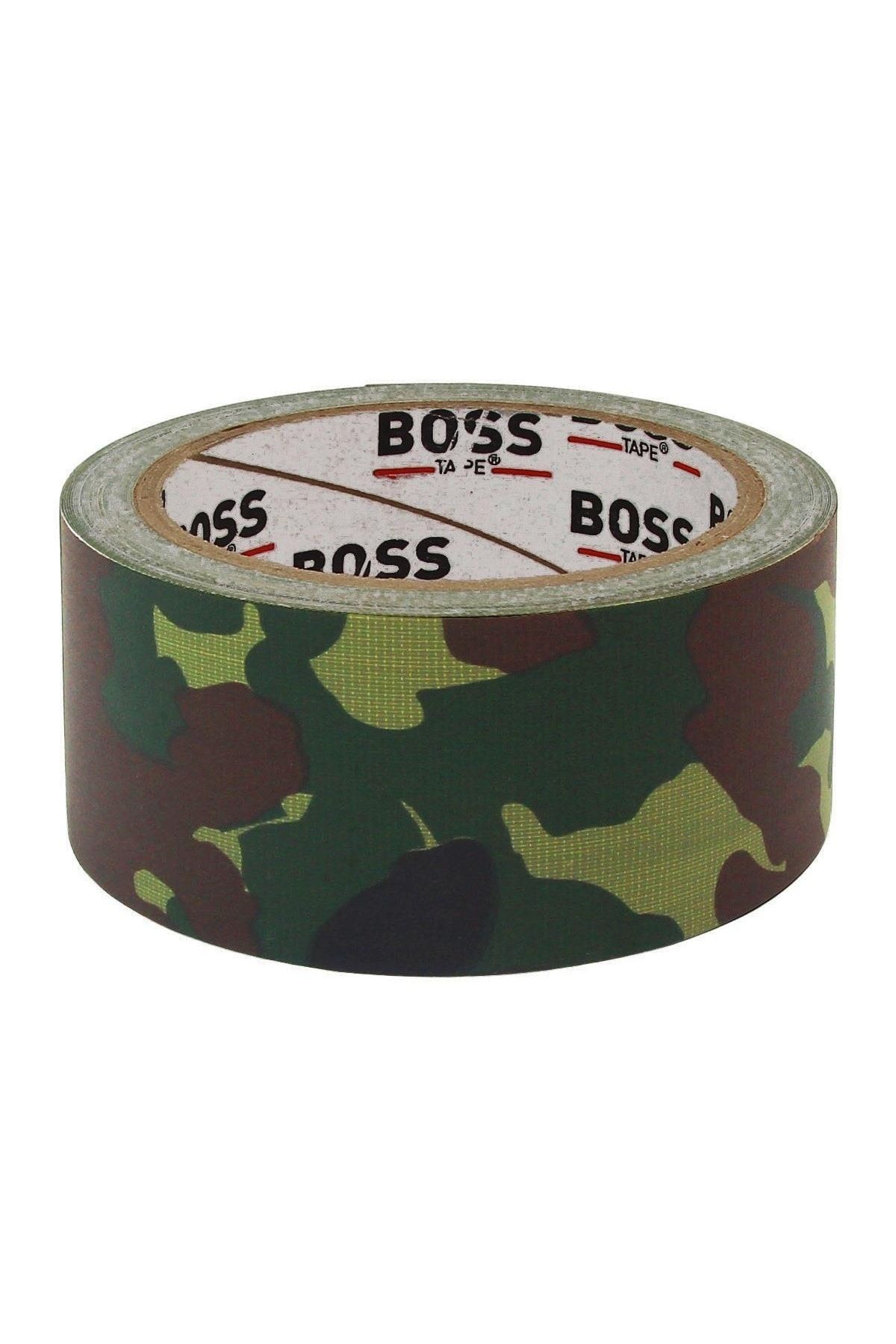 Boss Tape Kamuflaj Duct Tape Tamir Bandı Bez En:48 Boy:5mt