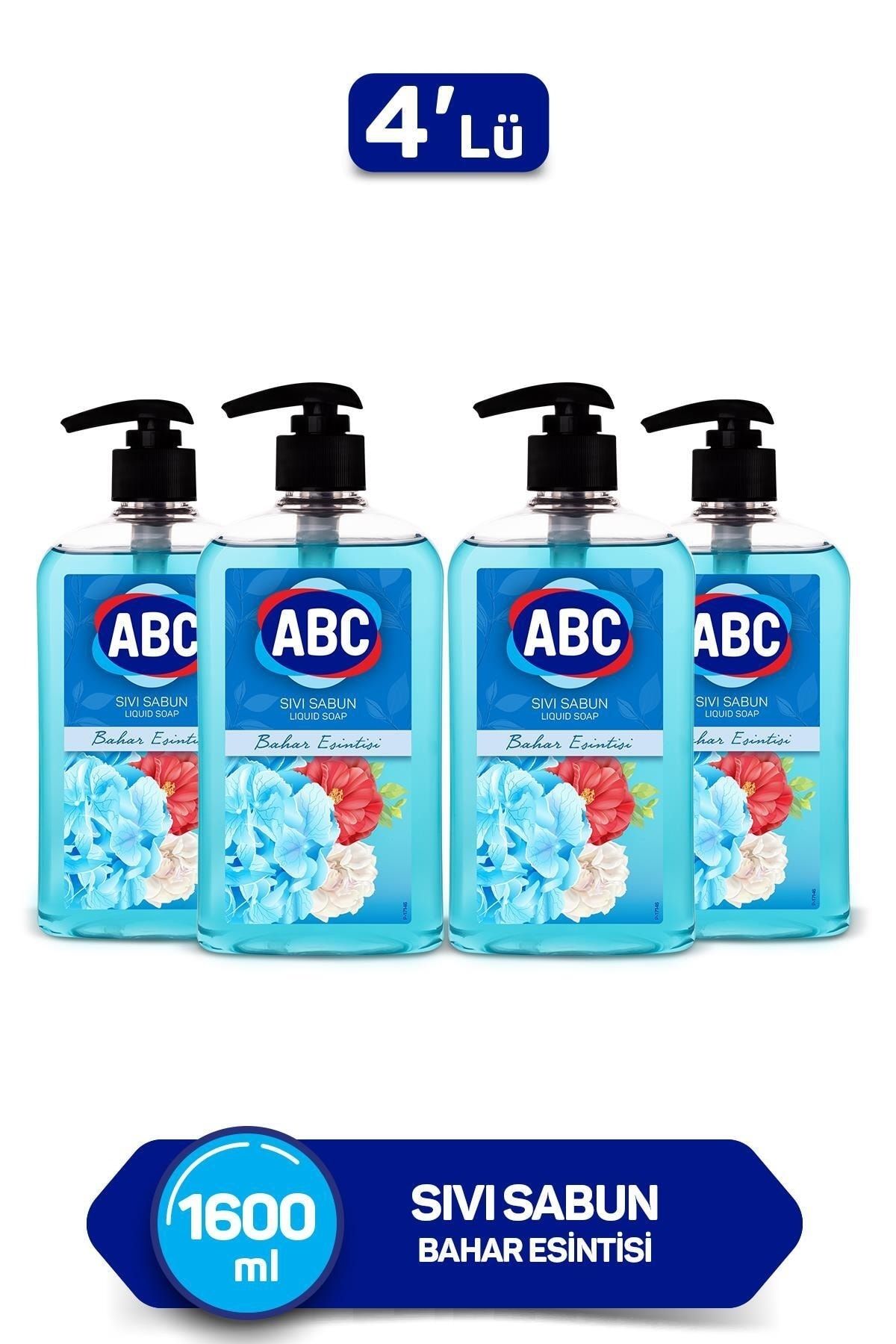 ABC Sıvı Sabun Bahar Esintisi 400 Ml 4 Lü