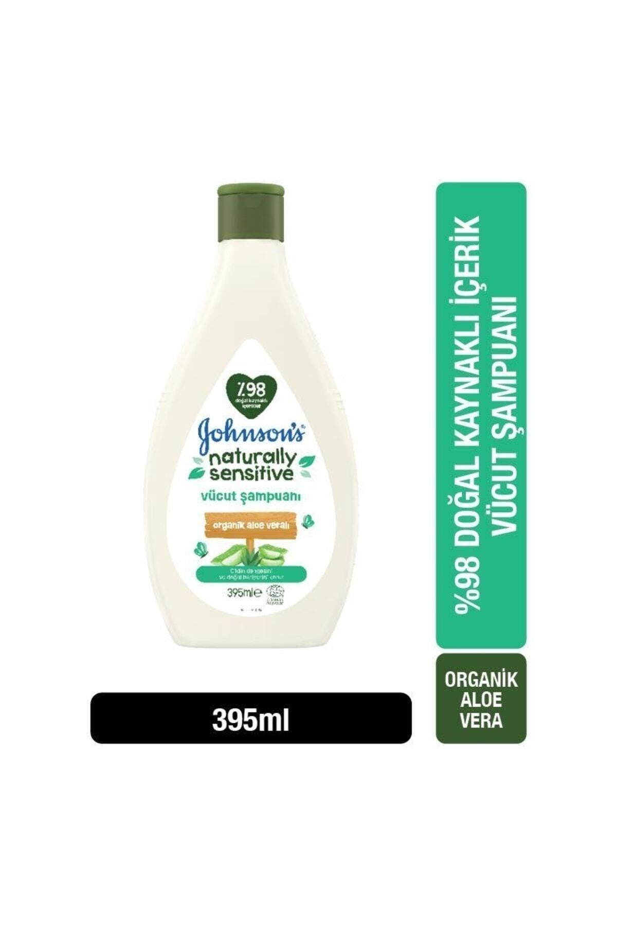 Johnson's Bebek Şampuanı Naturally Sensitive Bebek Vücut Şampuanı 395ml