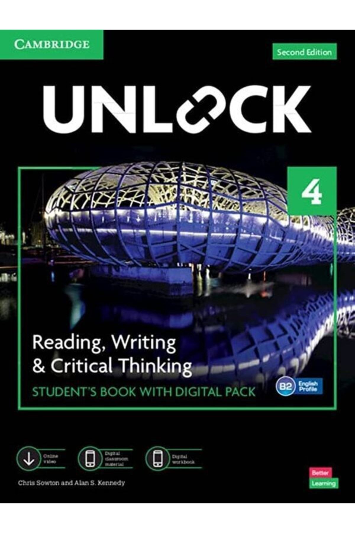 Cambridge University Unlock Level 4 Reading, Writing And Critical Thinking Student's Book With Digital Pack