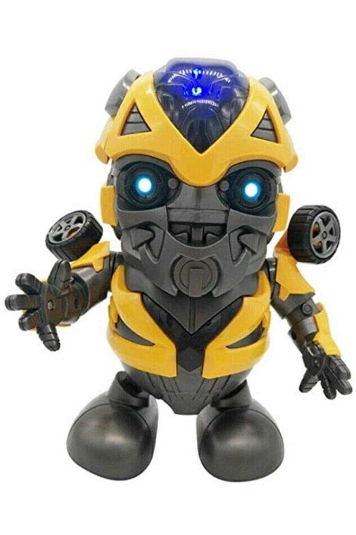 BIG HERO Robot Transformers Dance Hero Bumble Bee Işıklı Dans Eden Transformers Işıklı Robot