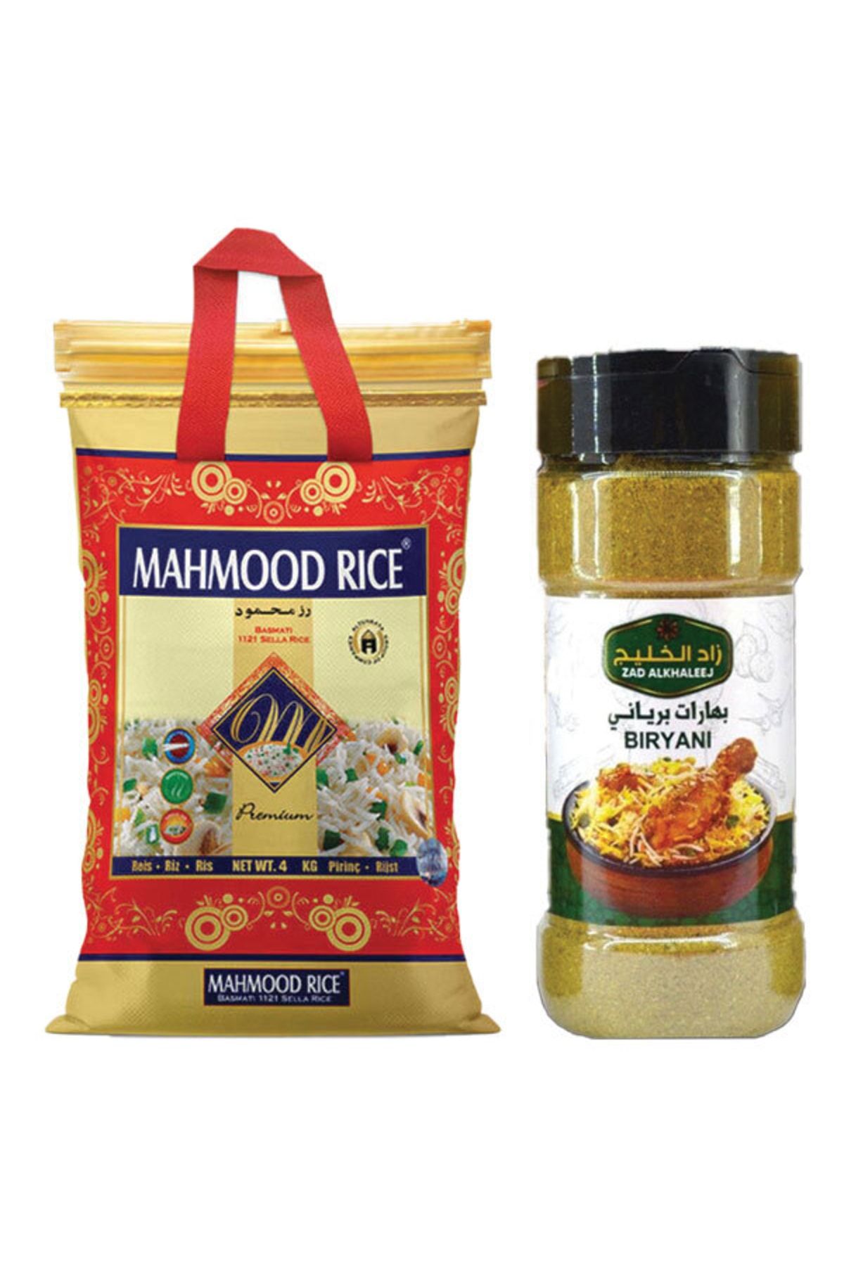 Mahmood Rıce Basmati Pirinç 4 Kg+zad Alkhaleej Baharat Biryani 200 Gr