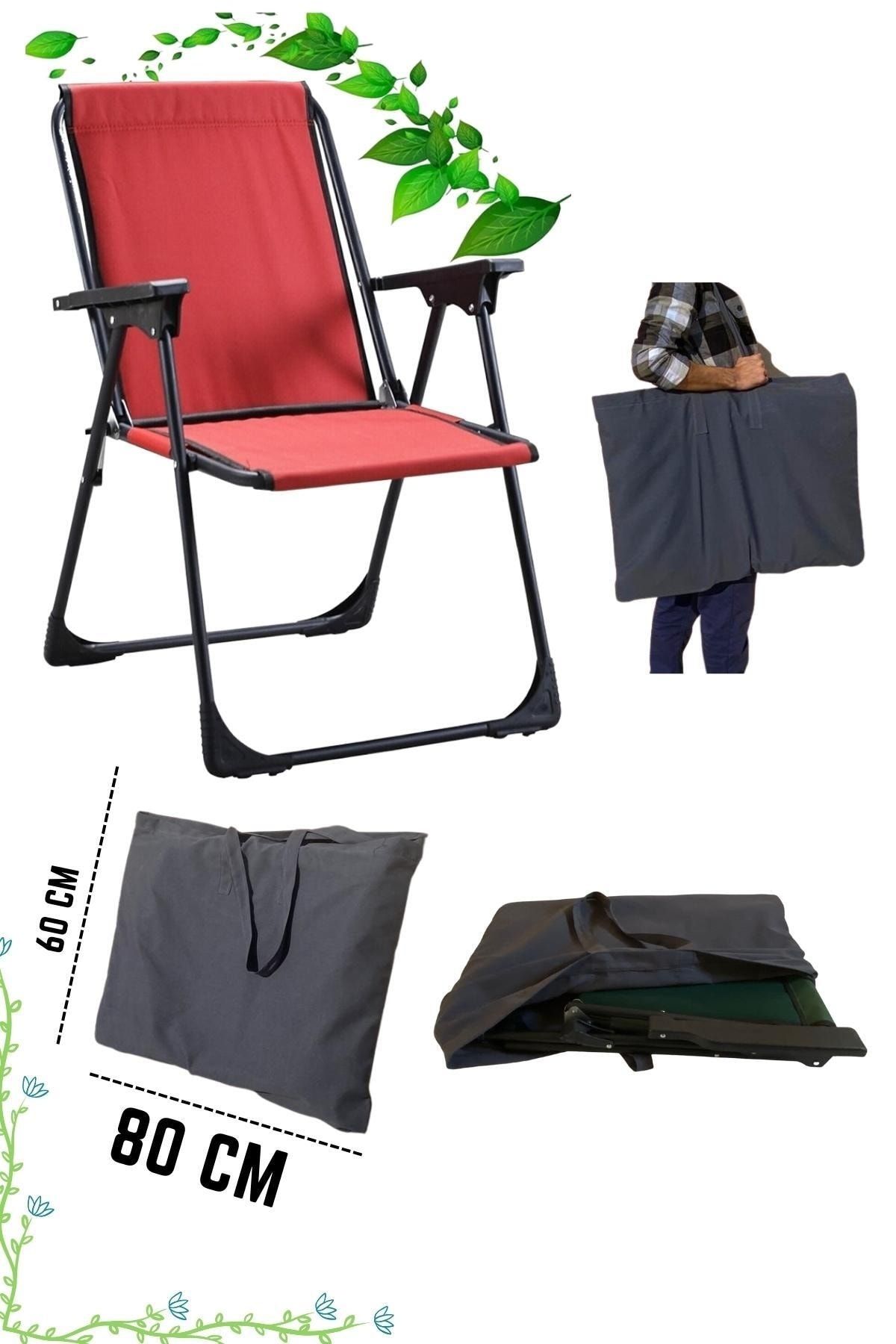 bimbambom Taşıma Çantalı Kamp Sandalyesi, Katlanır Koltuk