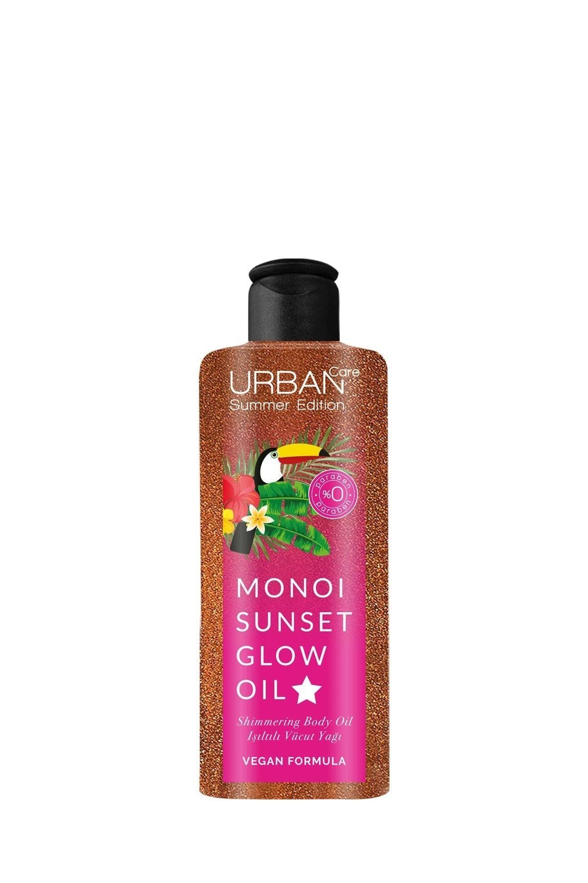 Urban Care Summer Body-Monoi Yağı İçeren,Bronz Görünüm Veren Işıltılı Vücut Yağı-Vegan-150ML