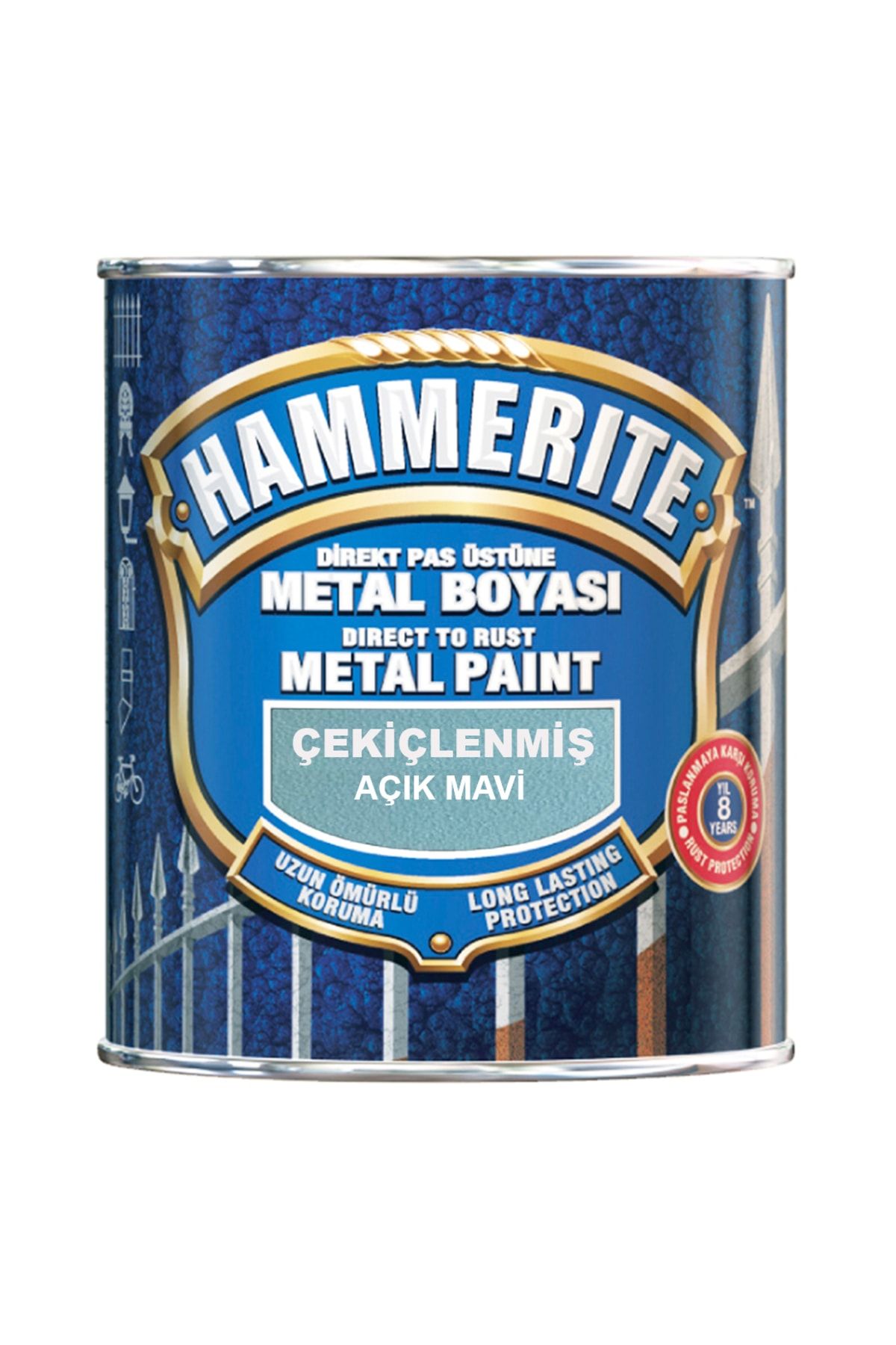 Marshall Hammerite Direkt Past Üstü Çekiçlenmiş Metal Boyası 2,5l