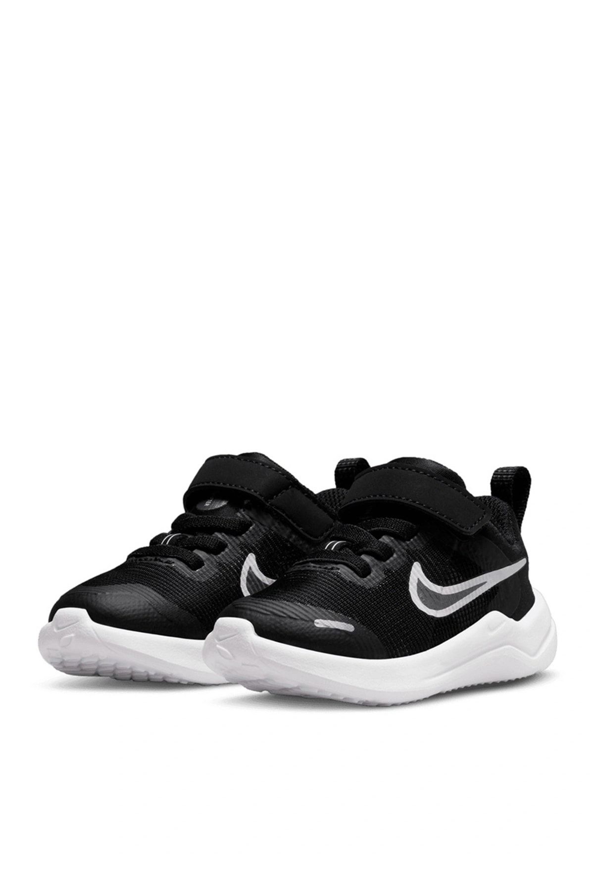 Nike Bebek Siyah - Gri - Gümüş Yürüyüş Ayakkabısı DM4191-003 NIKE DOWNSHIFTER 12 NN (