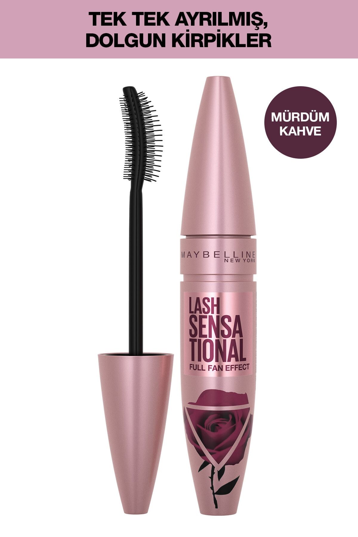 Maybelline New York Lash Sensational Maskara Burgundy Brown Yelpaze Etkili Fiyatı 5451