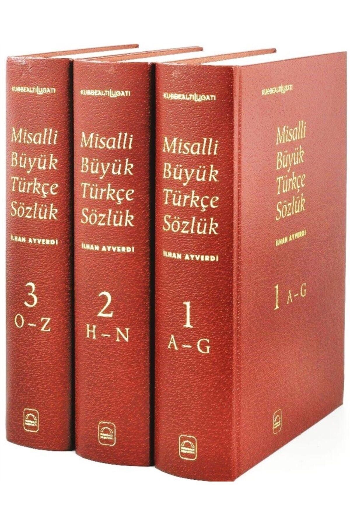 Kubbealtı Neşriyat Misalli Büyük Türkçe Sözlük - 3 Cilt Takım