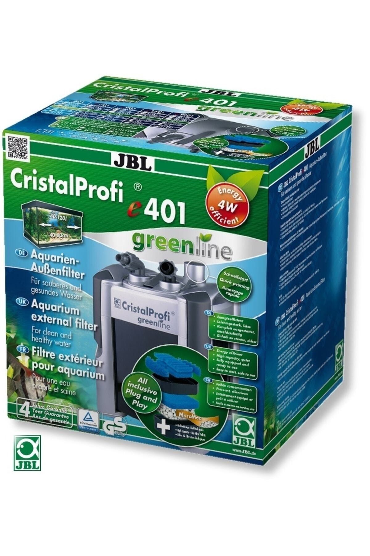 JBL Cp E401 Greenlıne Dış Filtre 450 L/s