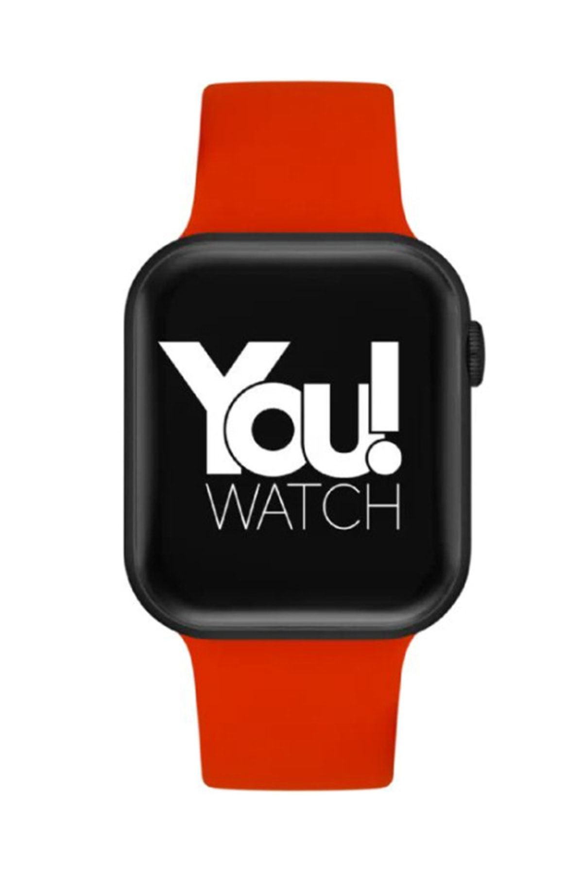 You Watch Youwatch F3-yf304 Siyah Kırmızı Silikon Unisex Akıllı Kol Saati Ios & Android Uyumlu