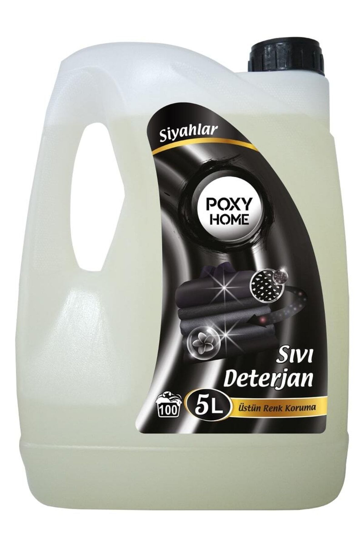 Poxy Home Siyahlar Sıvı Çamaşır Deterjanı 5000 Ml
