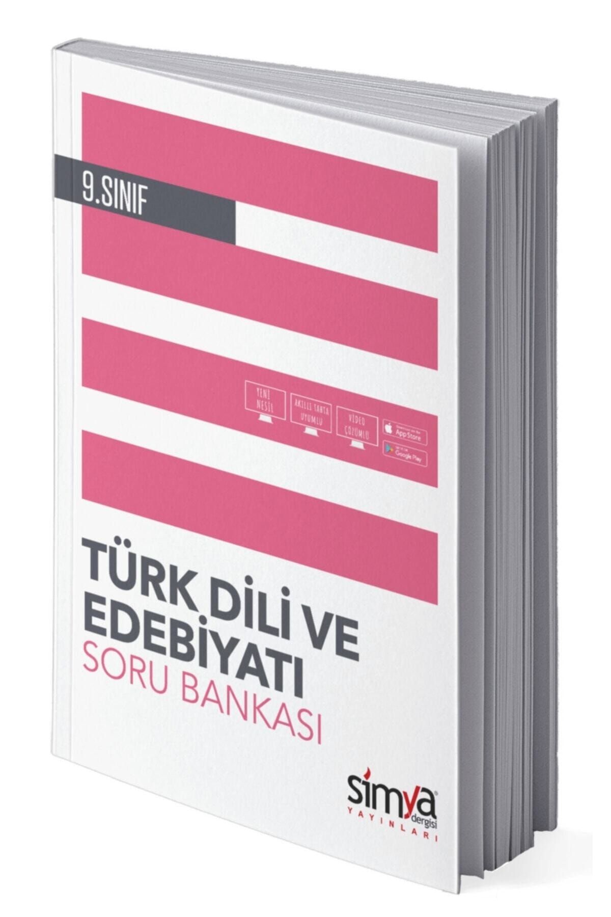 Simya Yayınları 9.sınıf Türk Dili Ve Edebiyat Soru Bankası Kitabı