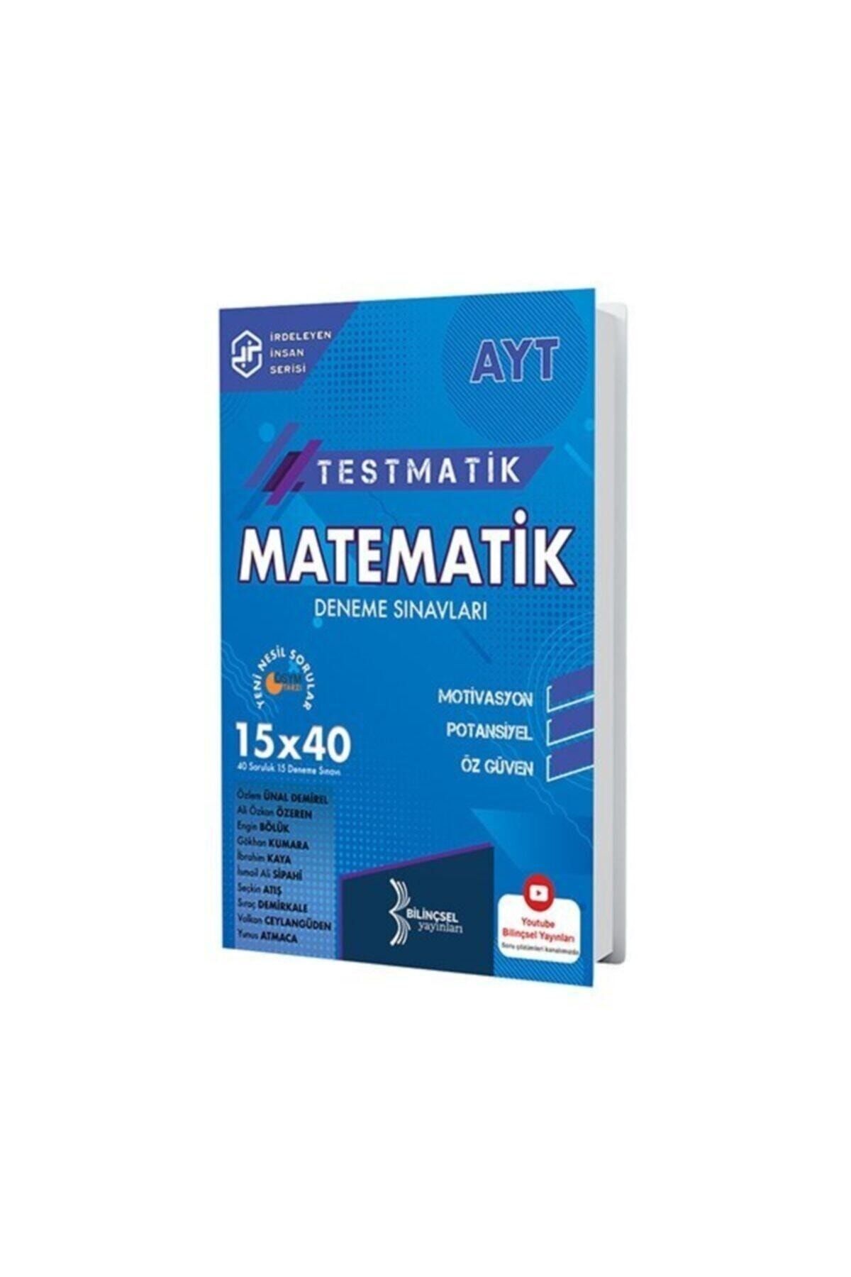 Bilinçsel Yayınları 2021 Ayt Testmatik Matematik Deneme Sınavları
