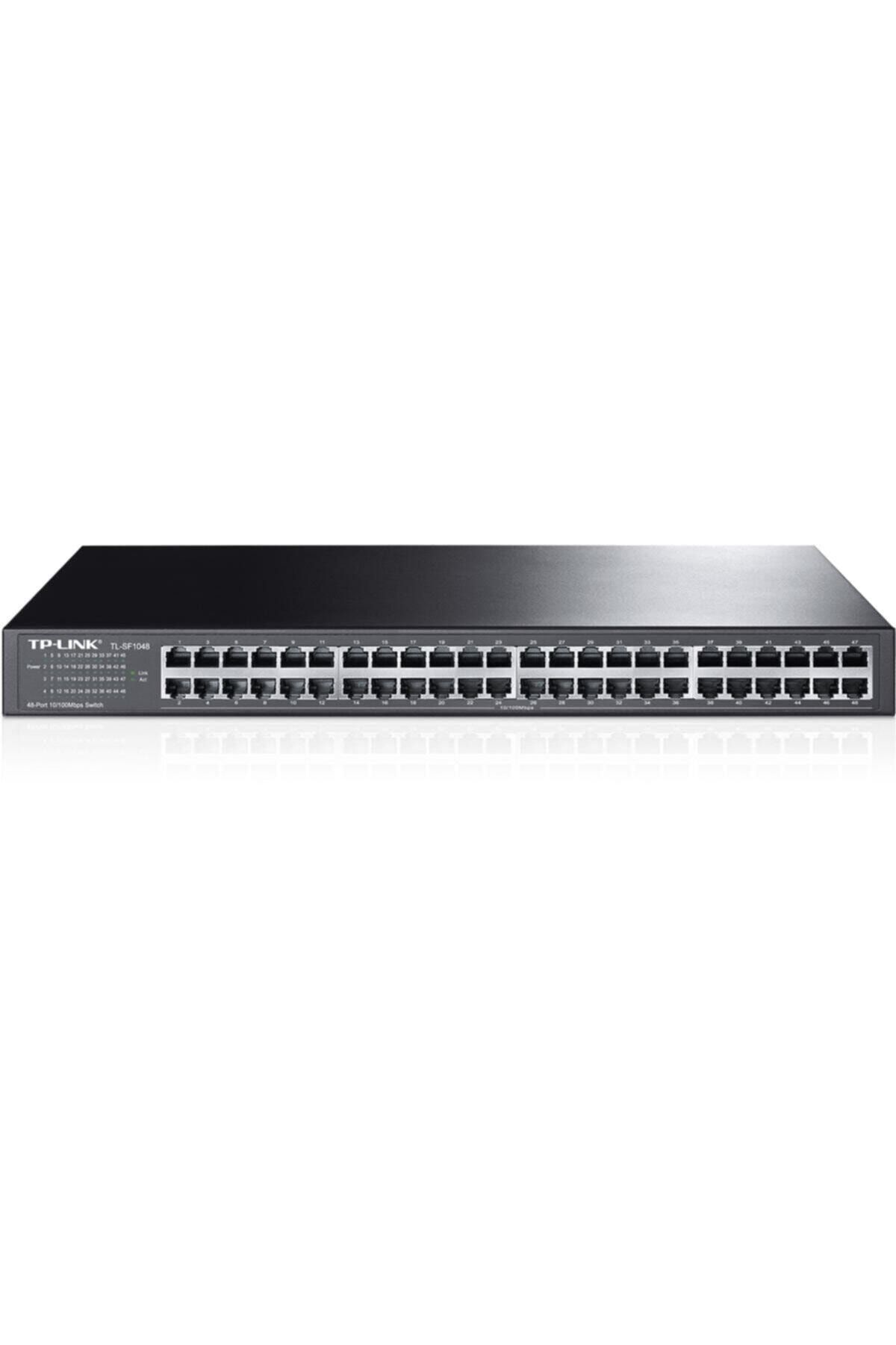 Tp-Link Tl-sf1048 48 Port 10-100 Mbps Switch Çelik Kasa Rack Mount