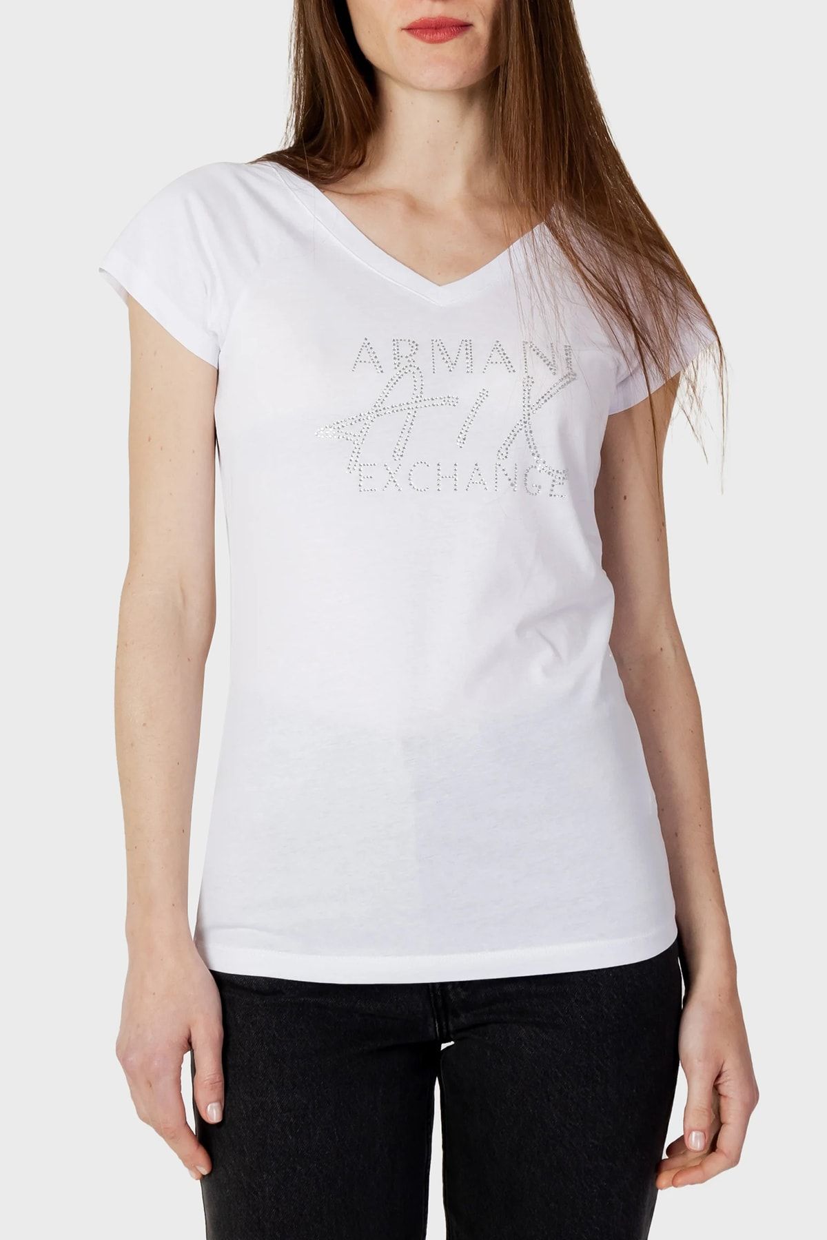 Armani Exchange Pamuklu Regular Fit V Yaka T Shirt T Shirt 3rytbx Yjg3z 1000
