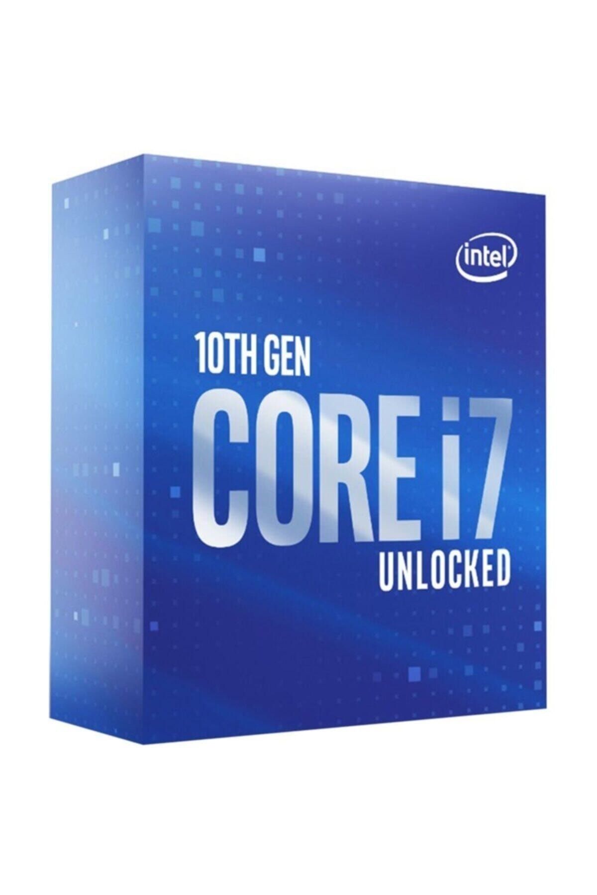 Intel Core I7 10700k Soket 1200 3.8ghz 16mb Önbellek 8 Çekirdek 14nm Işlemci Box Uhd630 Vga (FANSIZ)