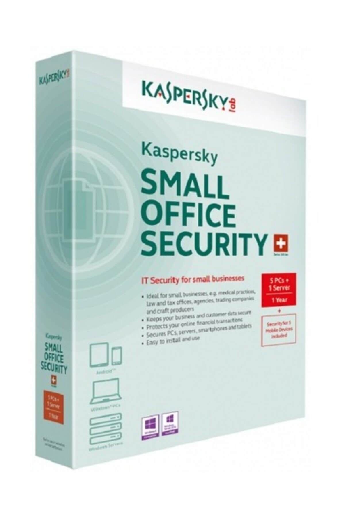 Kaspersky Ksos Small Office Security, (1 Server + 5 Pc + 5 Md), 1 Yıl