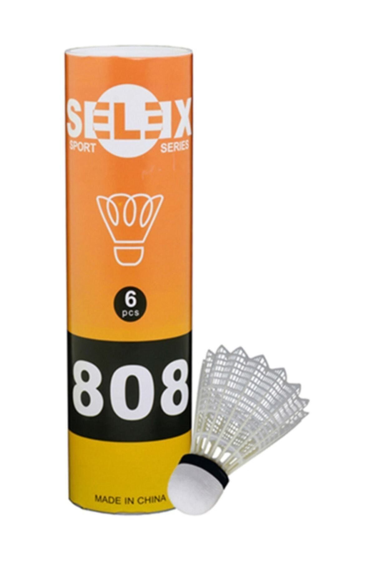 SELEX 808 6'lı Plastik Badminton Topu