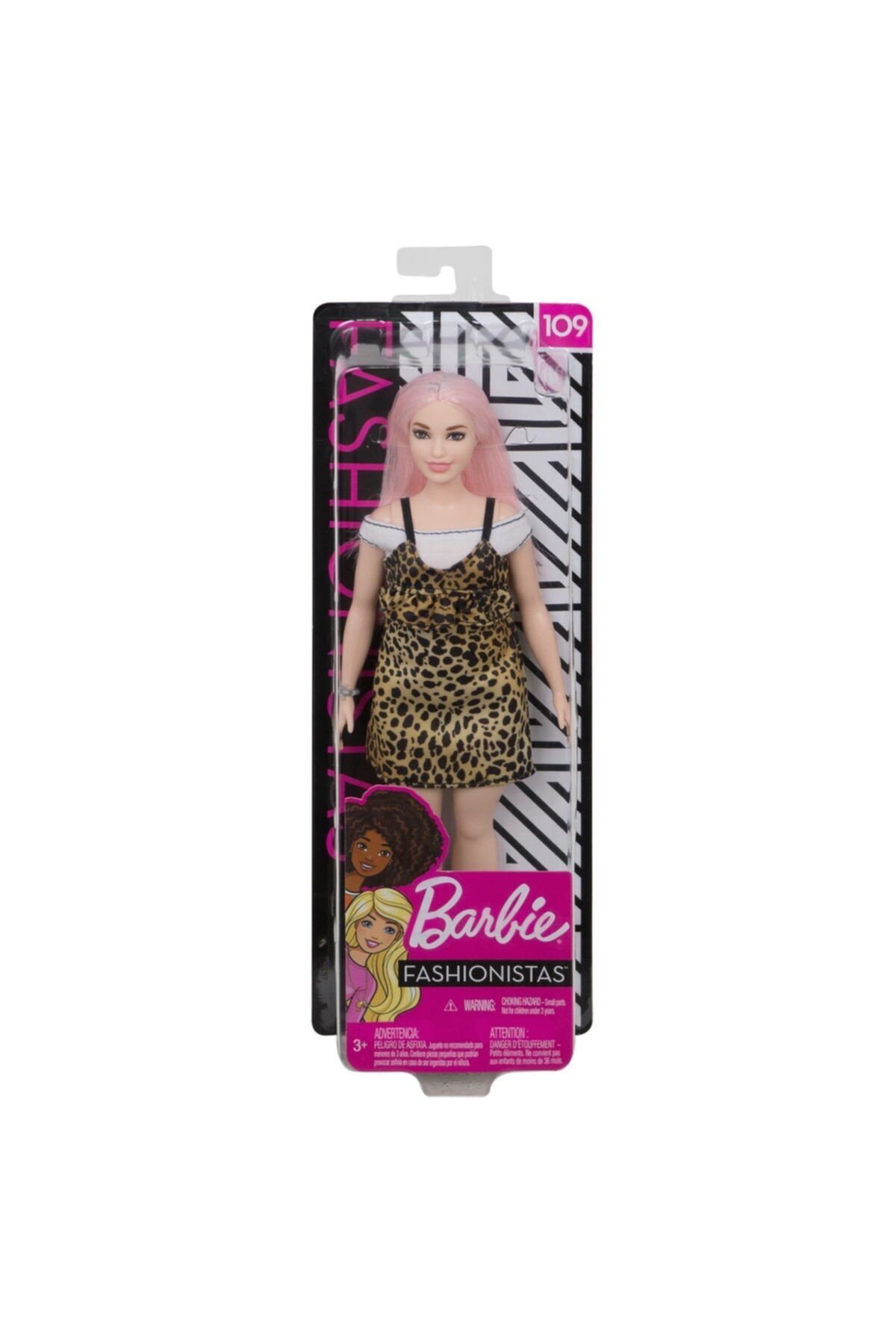 Barbie Fashionistas Bebek Ve Aksesuarları Kelebek Desenli Elbiseli Fxl49