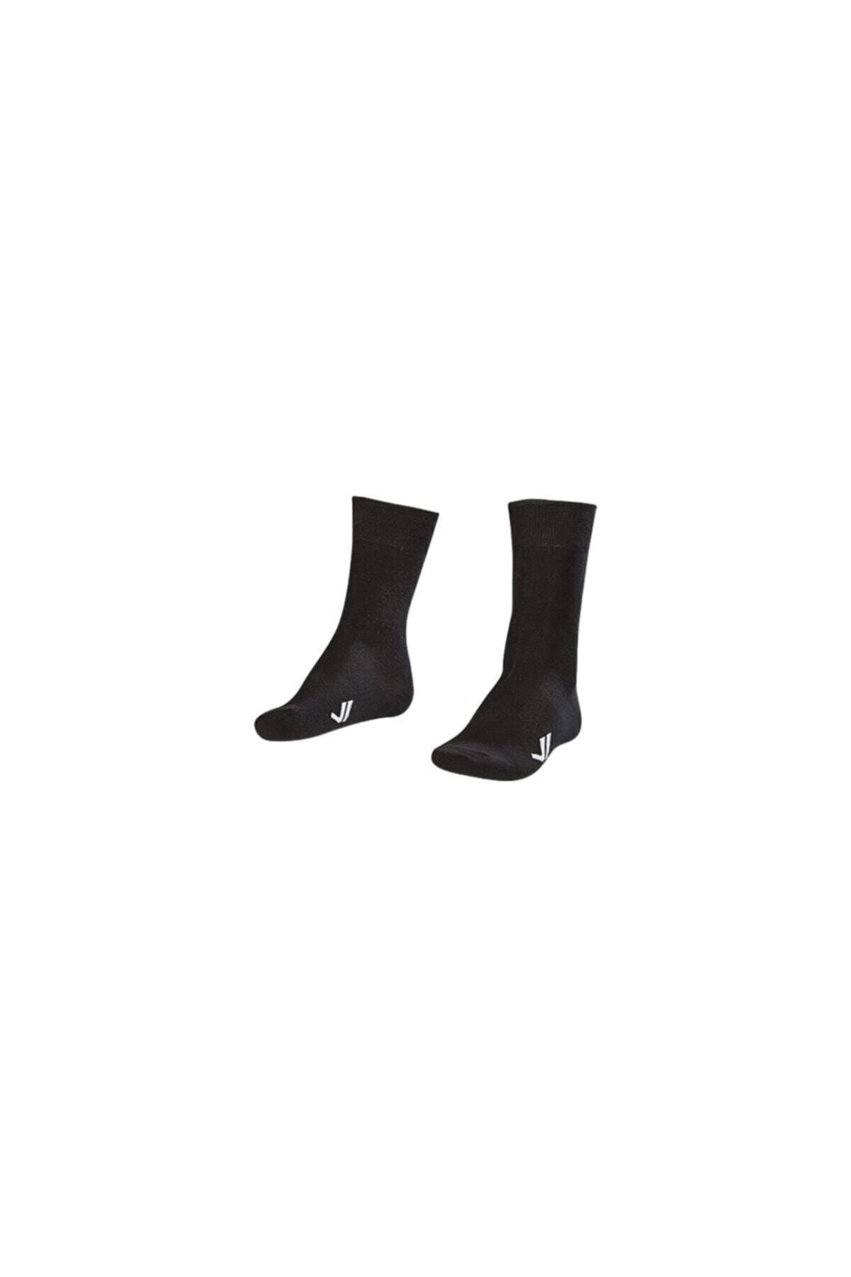 Lescon La-2186 Siyah 2'li Klasık Çorap 40-45 Numara