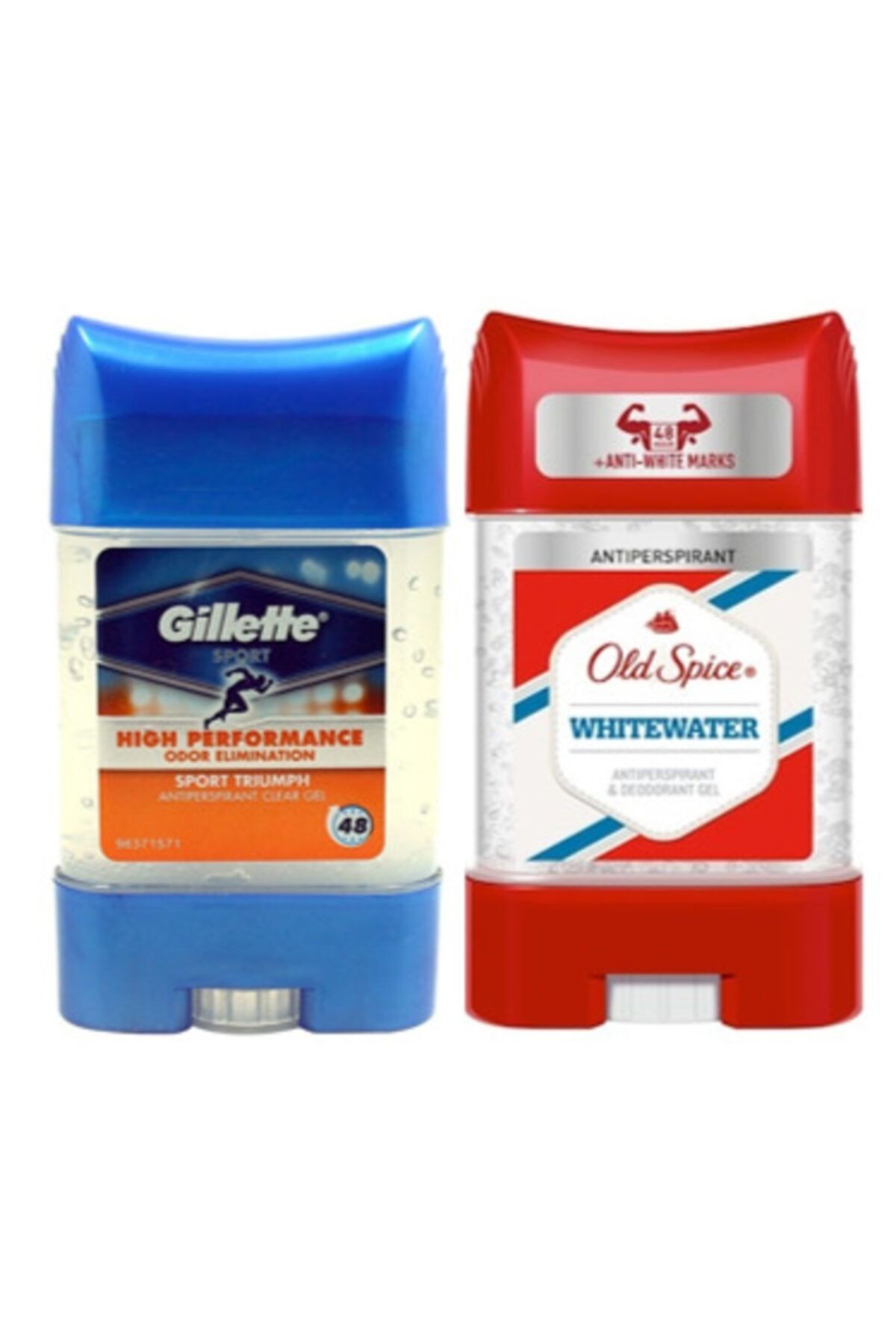 Gillette Antiperspirant Sport Triumph Jel 70 ml  Old Spice White Water Clear Jel 70 ml