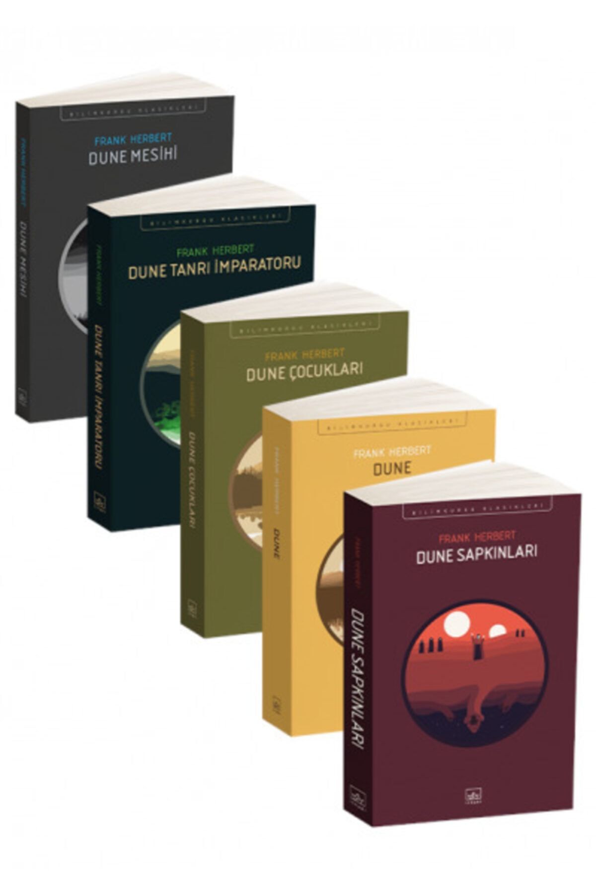 İthaki Yayınları Dune 5 Li Kitap Seti Dune Set