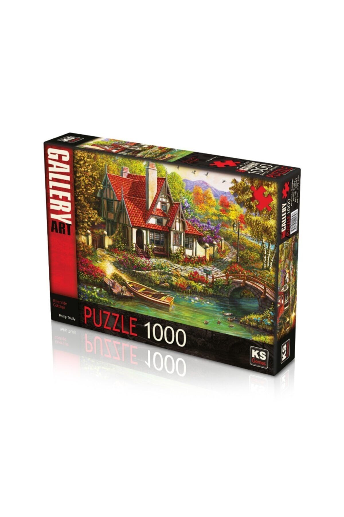 Genel Markalar Ks Games 1000 Parça Riverside Cottage Puzzle 20569