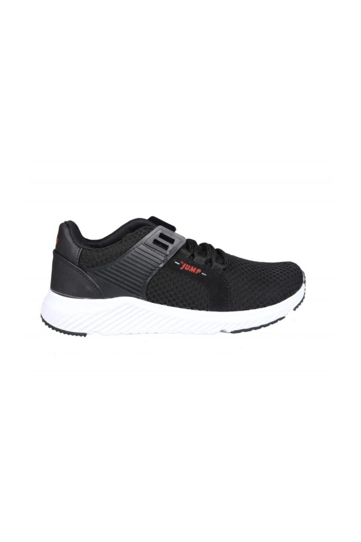 Jump 24909 Unisex Siyah-kırmızı  Sneakers