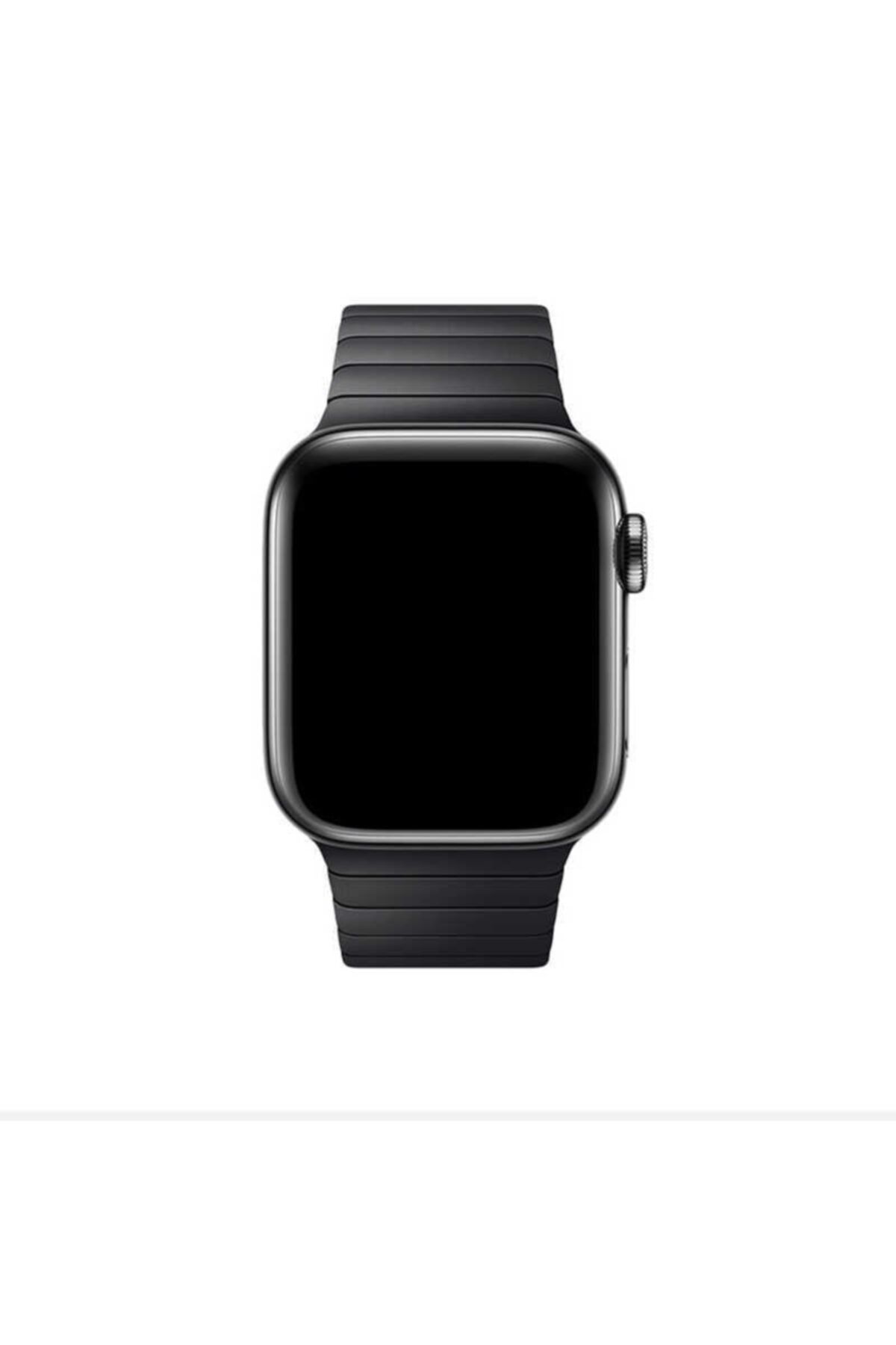 Apple Watch 40mm Krd-35 Metal Kordon-siyah