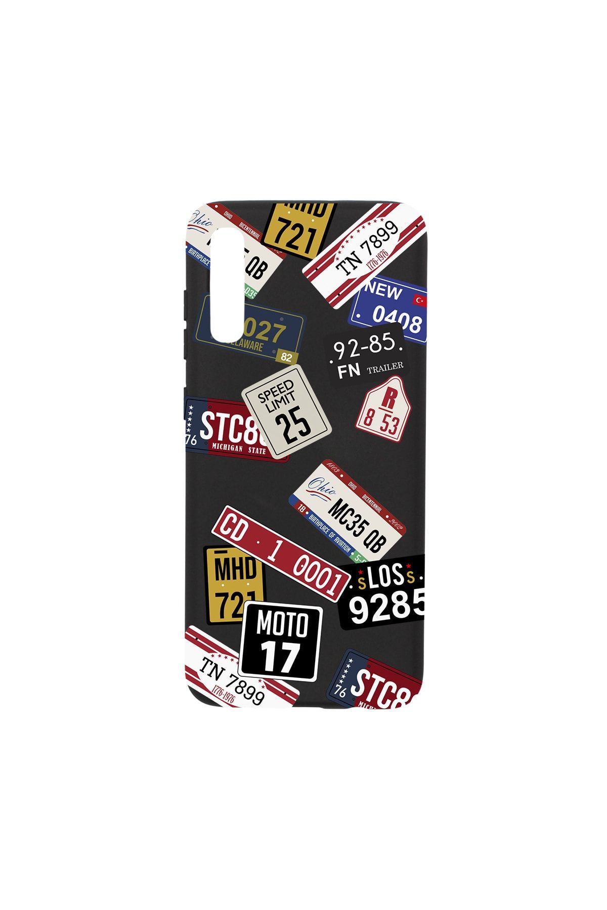 shoptocase Galaxy A70 Uyumlu Tickets Desenli Telefon Kılıfı