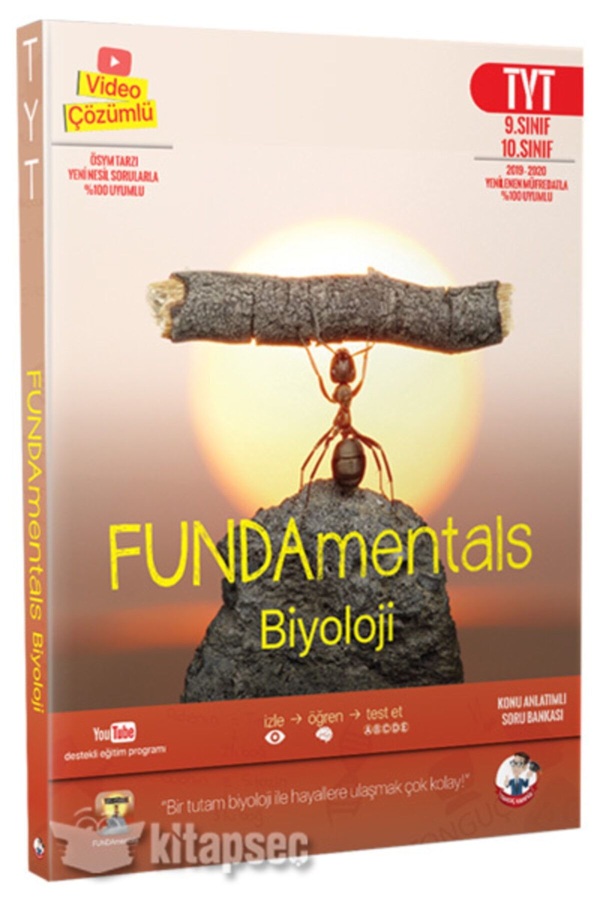 Tonguç Yayınları Tyt Biyoloji Fundamentals Konu Anlatımlı Soru Bankası