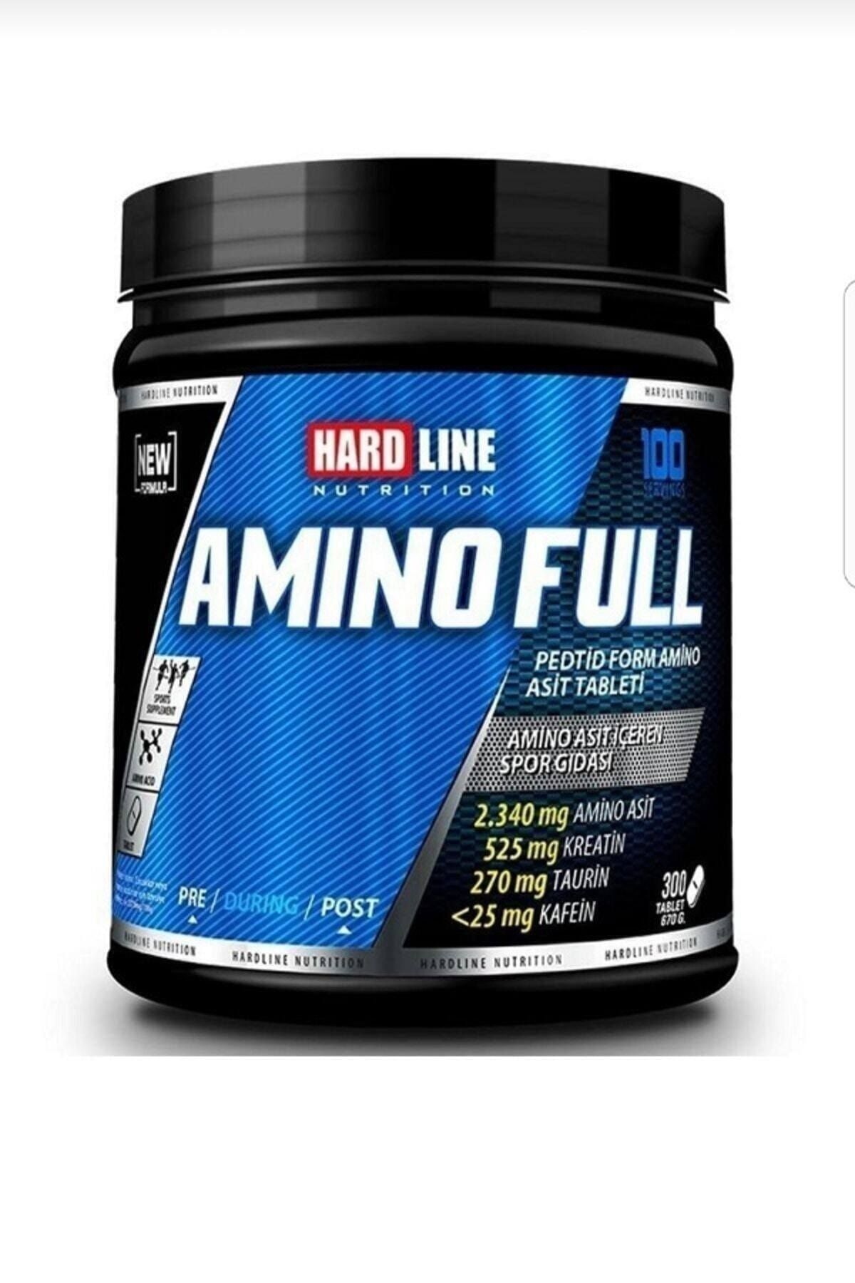 Hardline Amino Full 300 Tablet 100 Servis Aminoasit