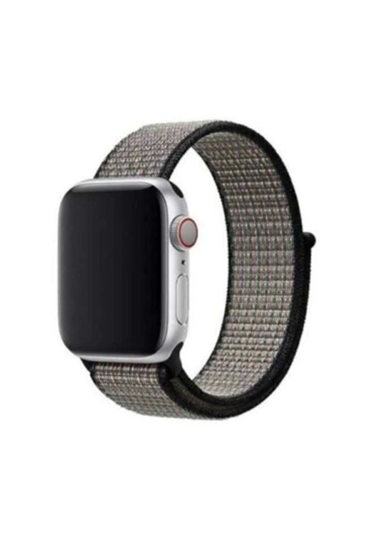 GREGOSS Apple Watch 2 3 4 5 6 Uyumlu 38-40 mm Lawa Spor Loop Ayaranabilir Cırtlı Kordon