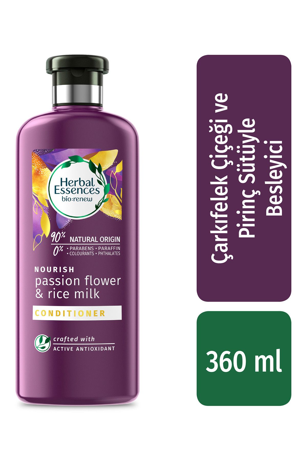Herbal Essences Saç Bakım Kremi Çarkıfelek Çiçeği ve Pirinç Sütü Saç Kremi 360 ml