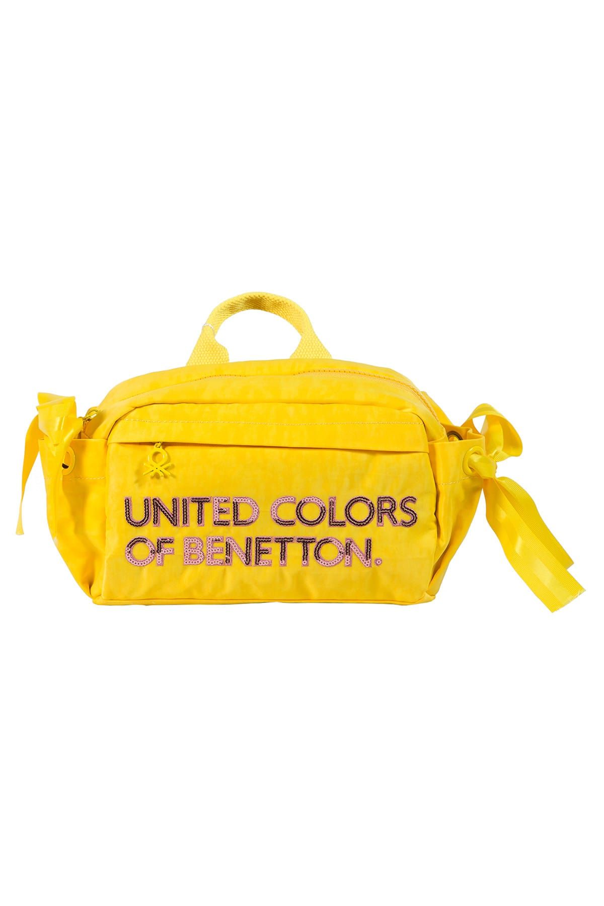 United Colors of Benetton Sarı Kadın Bel Çantası BNT1
