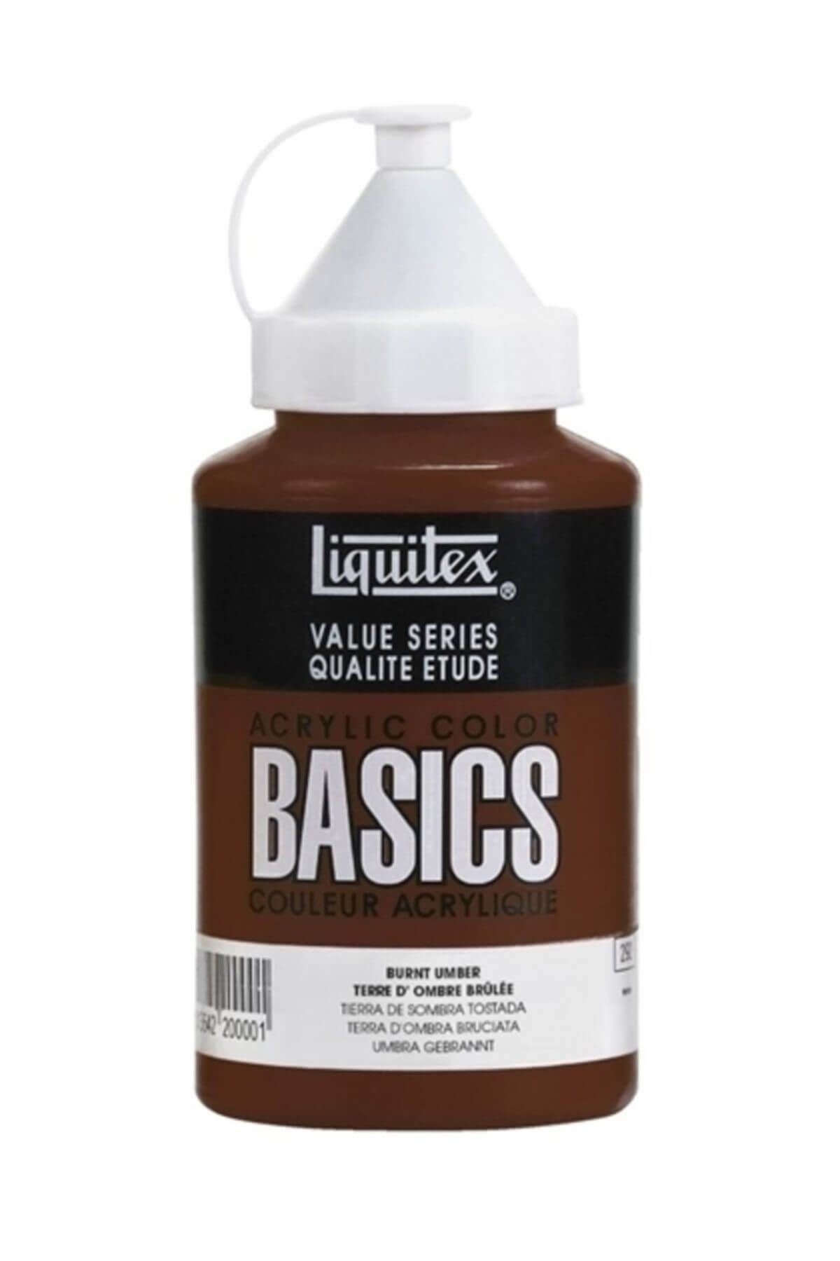 Liquitex Basic Akrilik 400 ml - N:128 Burnt Umber