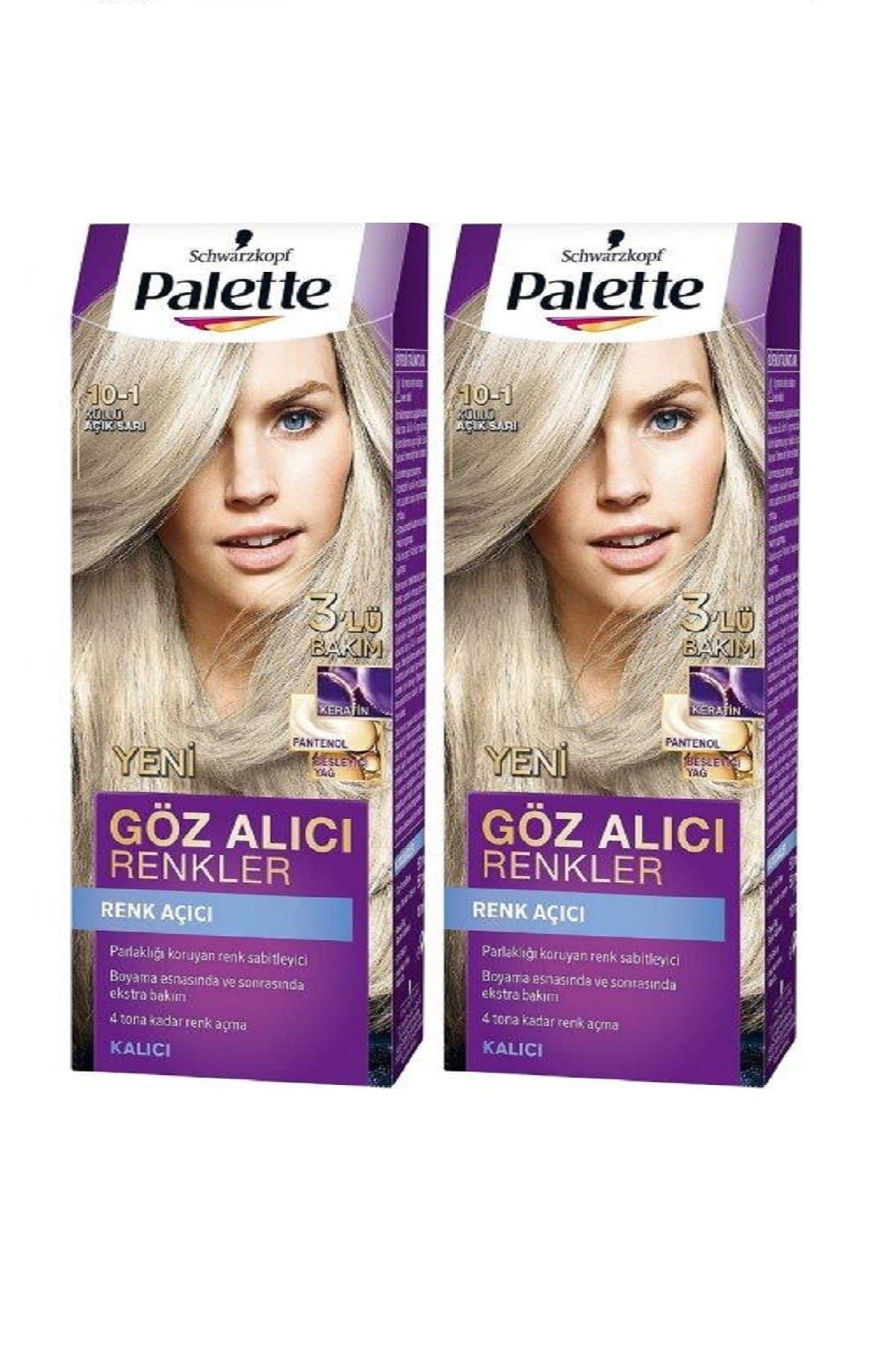 Palette Göz Alıcı Renkler 10-1 Küllü Açık Sarıx 2 Paket