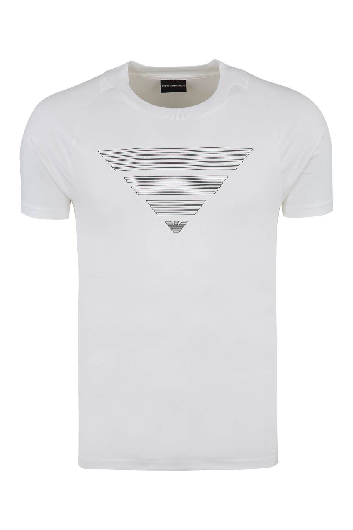 Emporio Armani Erkek Beyaz T-Shirt 3Z1T71 1Jprz 0100