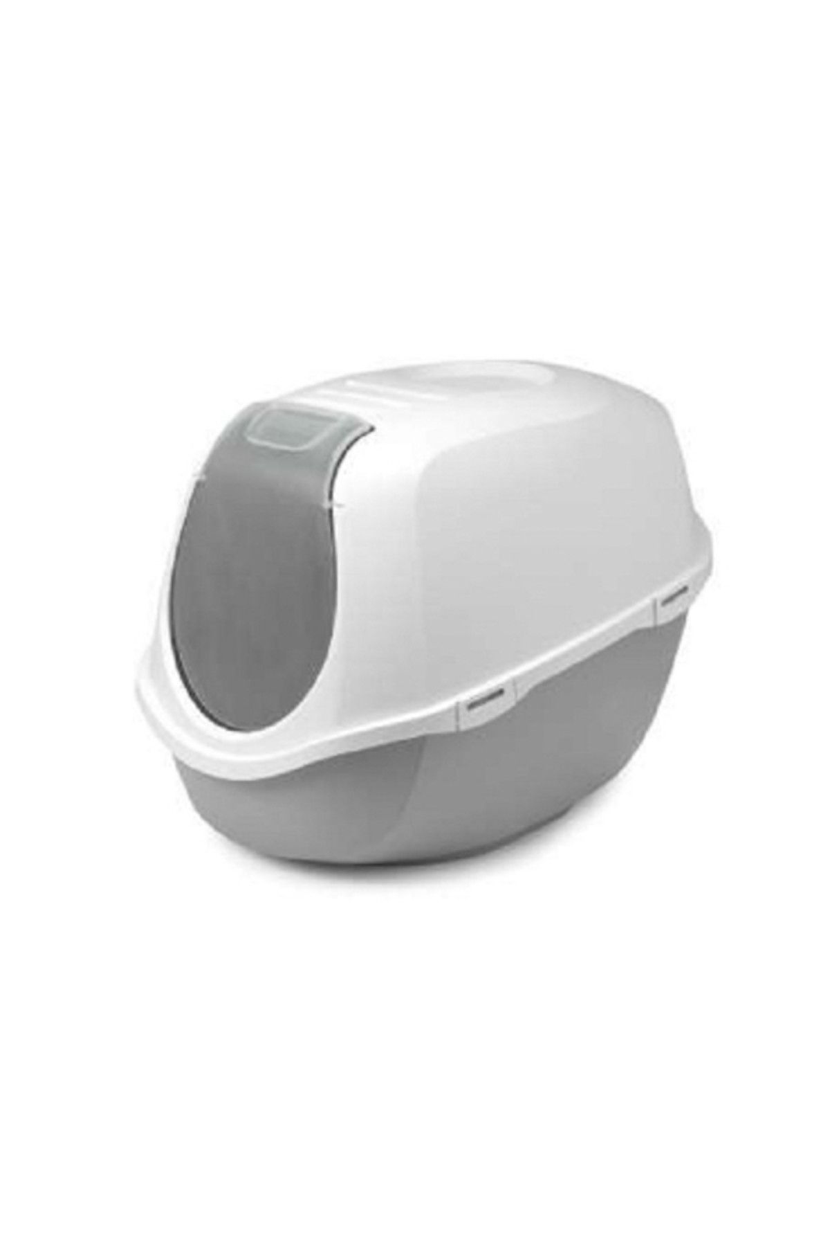Moderna Mega Smart Kedi Tuvalet Kabı 46 cm x 55 cm x 49 cm Gri
