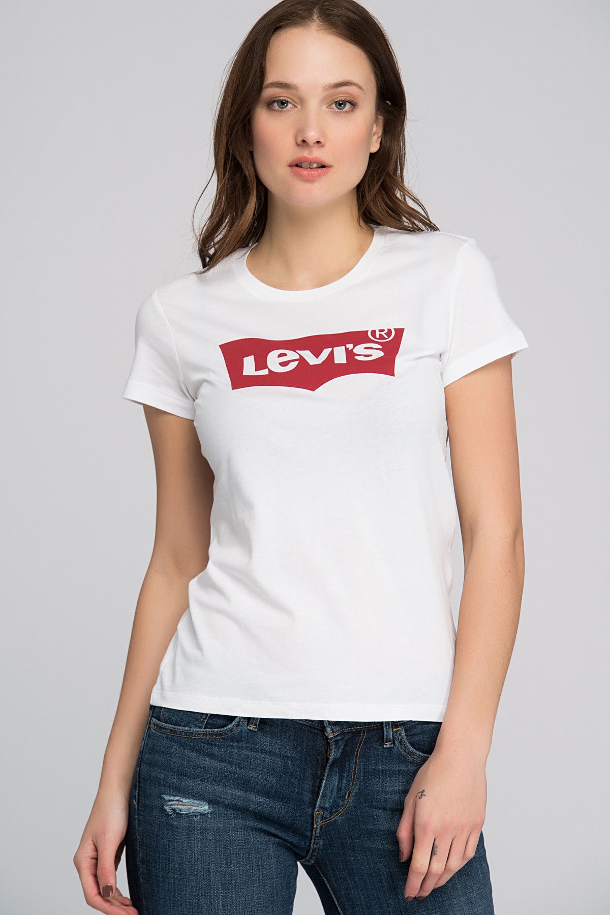 Levi's Kadın Slim Crew Neck T-shirt 32223-0144