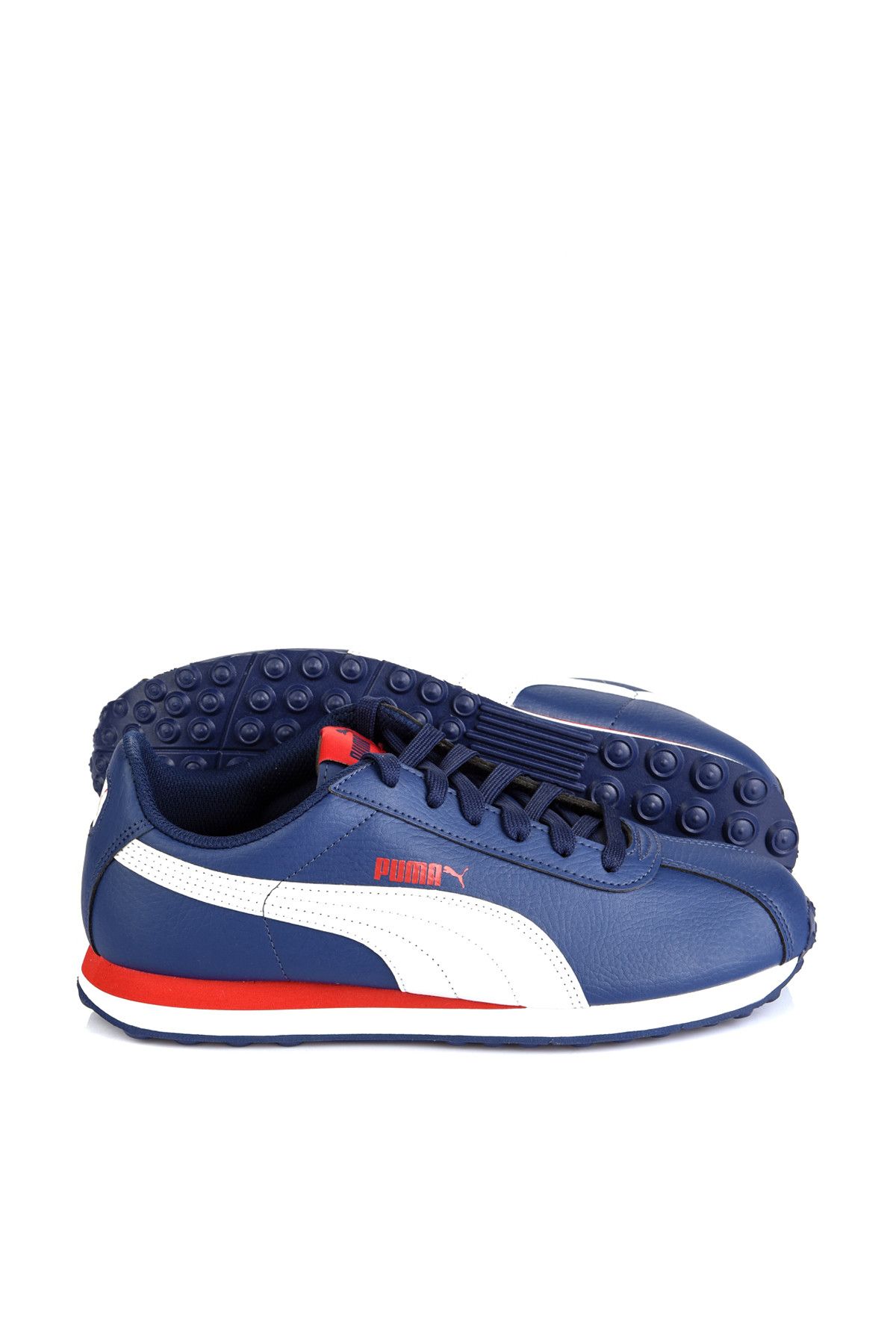 Puma Kadın Spor Ayakkabı - Turin Jr Blue Depths-White - 36091419