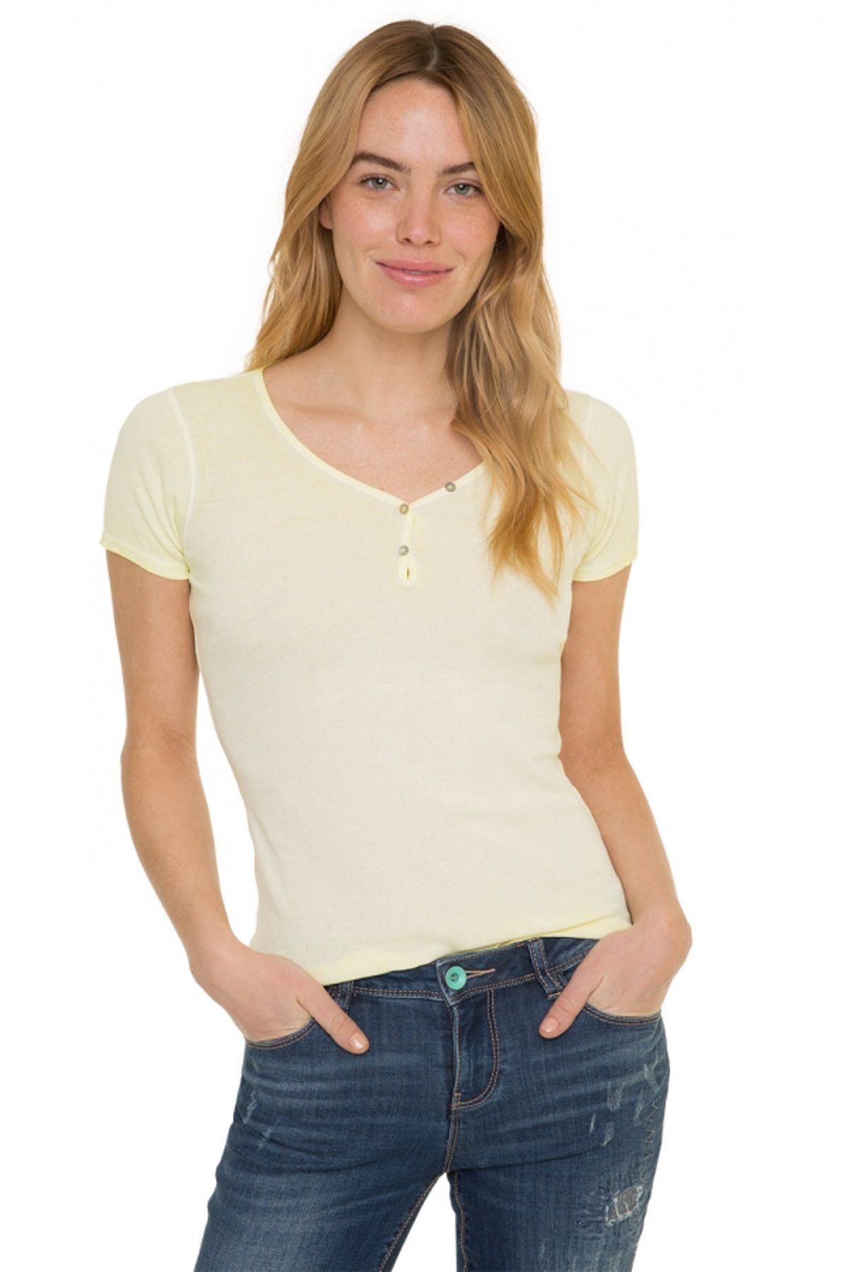 Soccx Kadın T-Shirt SPI-1855-3378_524