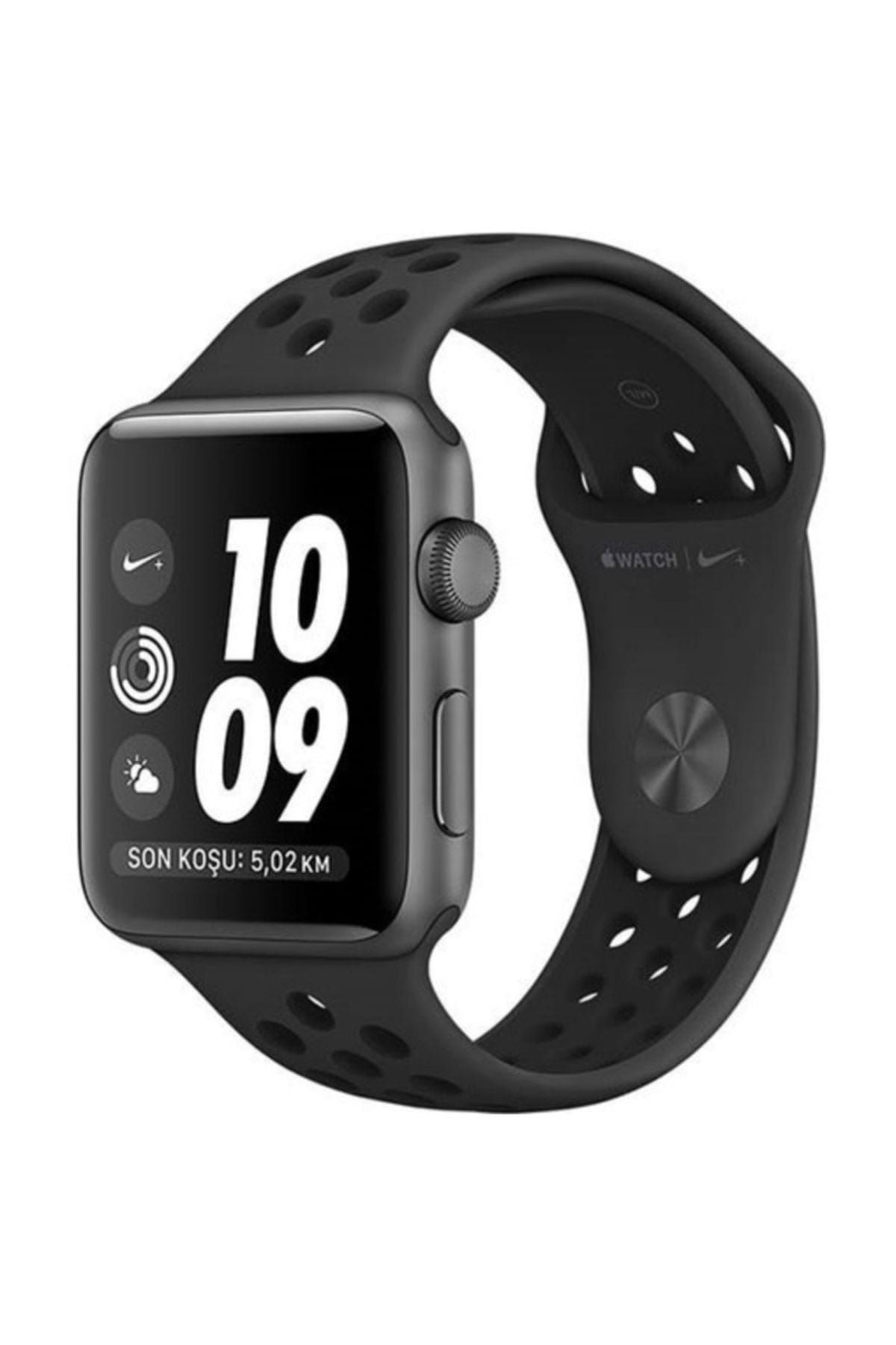 Apple Watch Seri2 42Mm Uzaygrisialüminyumkasaveantrasit/Siyah Nike Spor Kordon-Mq182Tu/A Akıllısaat