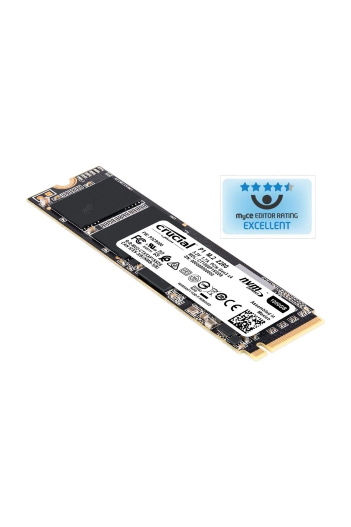 Crucial P1 500GB NVMe M.2 SSD Disk CT500P1SSD8