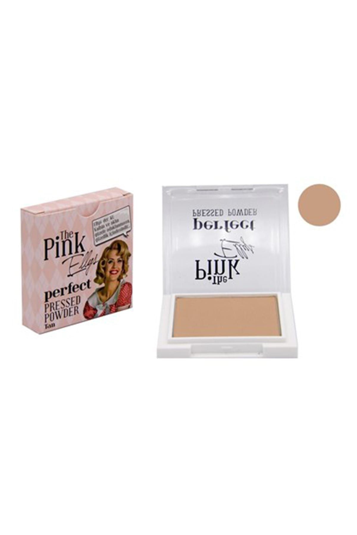 The Pink Ellys Pudra - Perfect Pressed Powder 01 Tan 8692180670016