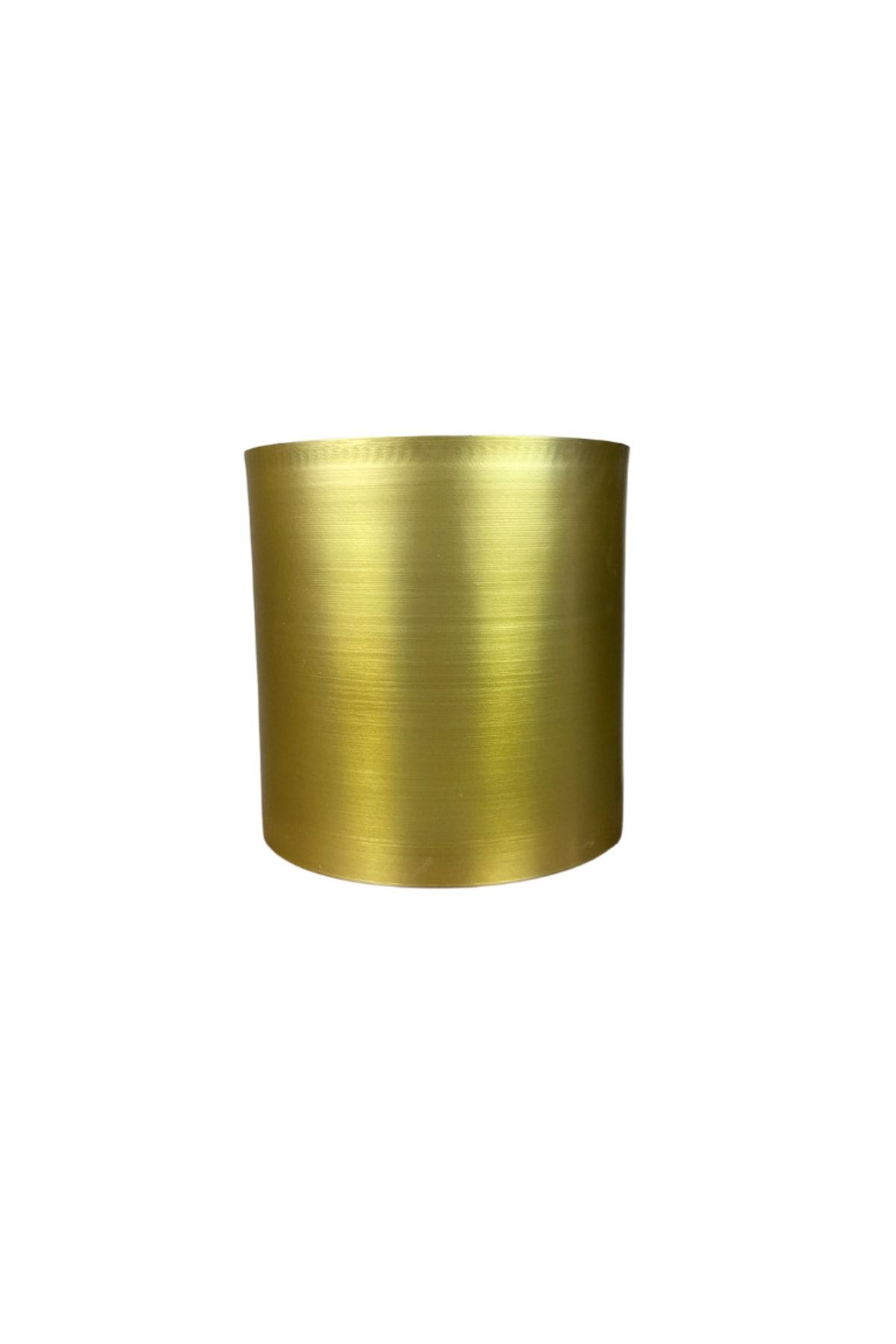 Cihan Çiçekçilik Gold Galvaniz Saksı 30x30 Paslanmaz
